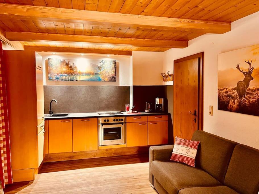 Ferienwohnung Gamsbock Panorama View Balkon, Gartensauna, Garten, Grillplatz Stumm Eksteriør billede