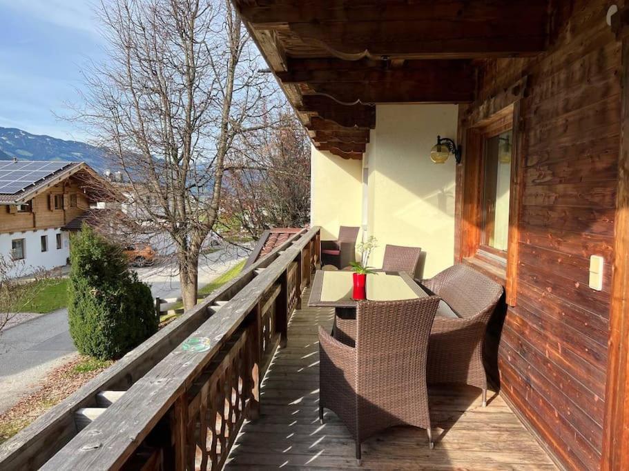 Ferienwohnung Gamsbock Panorama View Balkon, Gartensauna, Garten, Grillplatz Stumm Eksteriør billede
