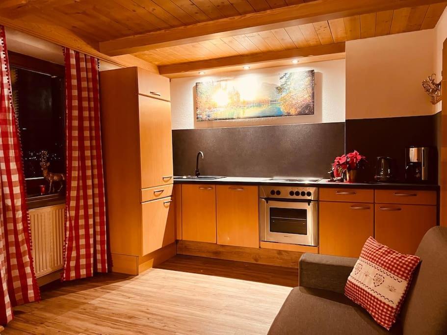 Ferienwohnung Gamsbock Panorama View Balkon, Gartensauna, Garten, Grillplatz Stumm Eksteriør billede