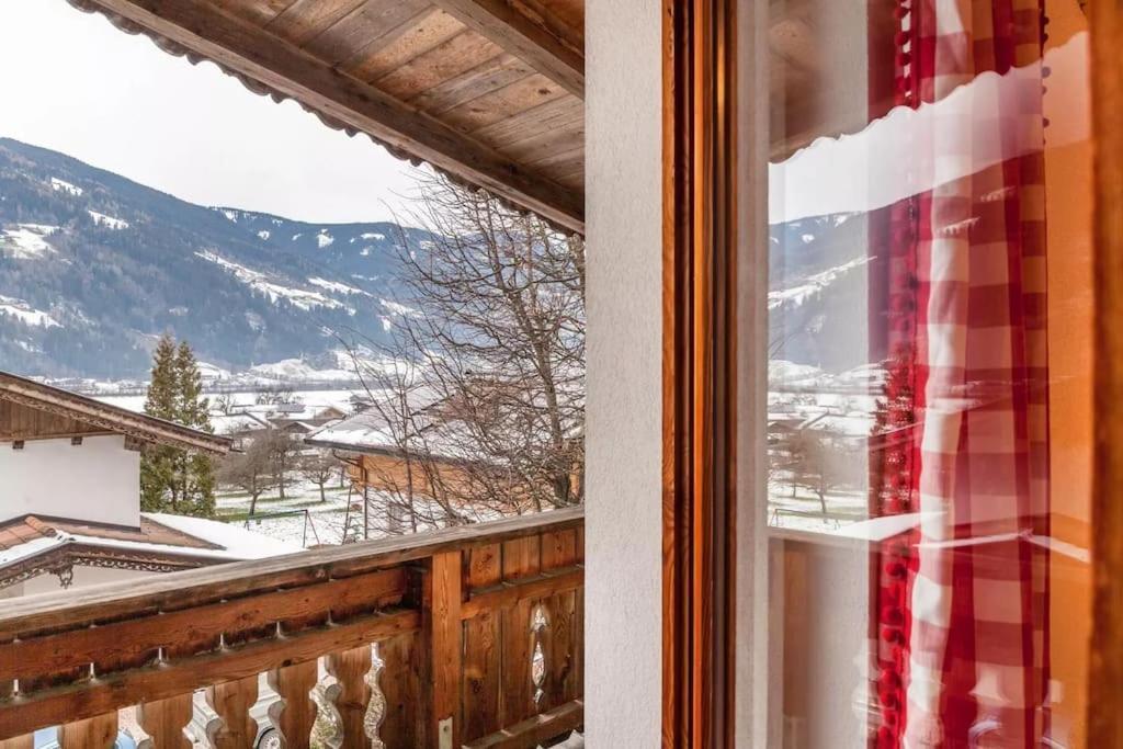 Ferienwohnung Gamsbock Panorama View Balkon, Gartensauna, Garten, Grillplatz Stumm Eksteriør billede