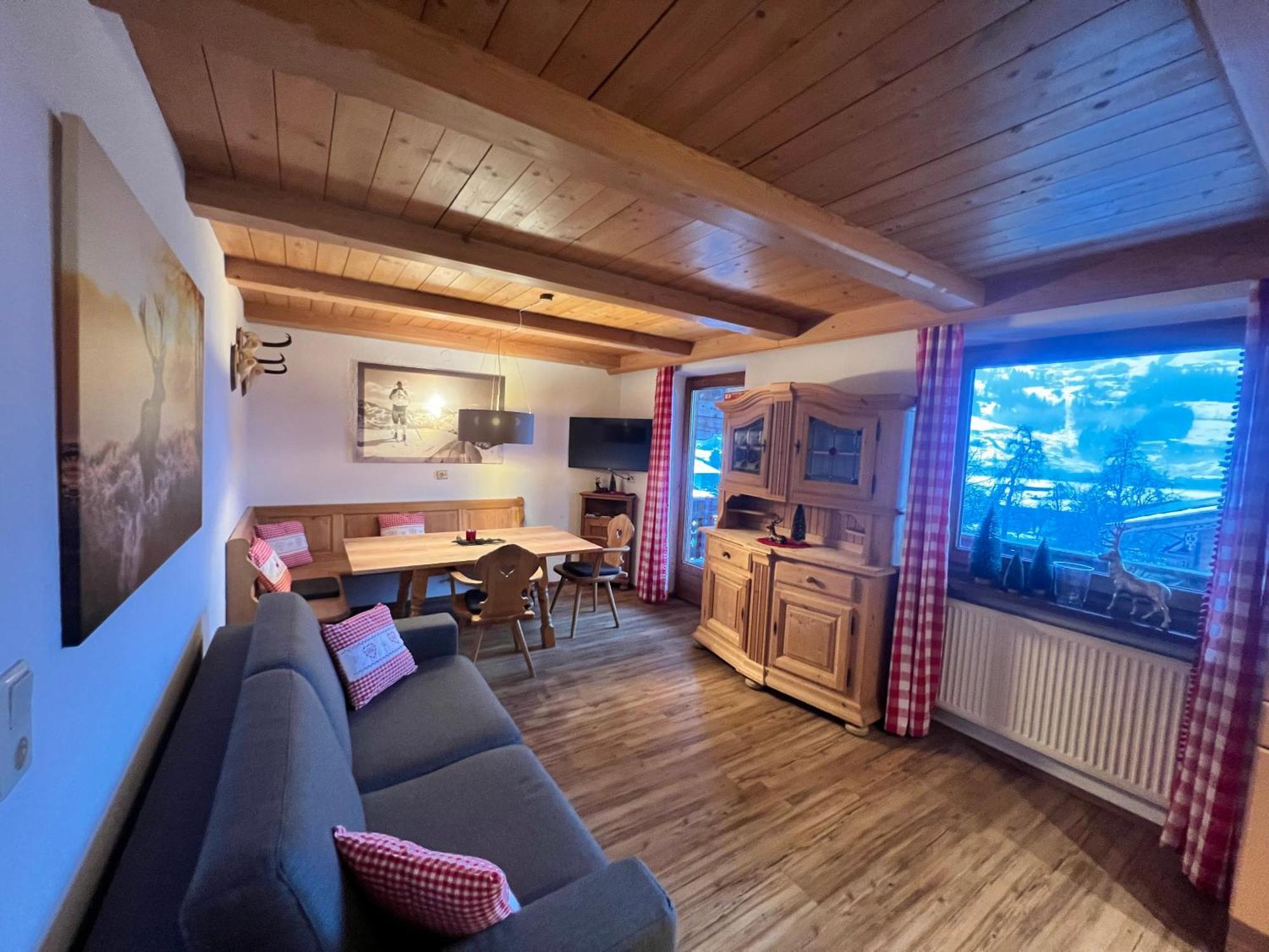 Ferienwohnung Gamsbock Panorama View Balkon, Gartensauna, Garten, Grillplatz Stumm Eksteriør billede