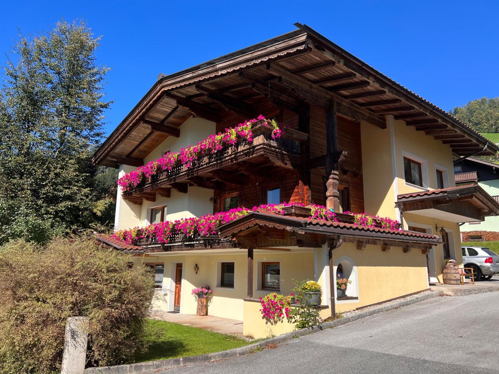 Ferienwohnung Gamsbock Panorama View Balkon, Gartensauna, Garten, Grillplatz Stumm Eksteriør billede
