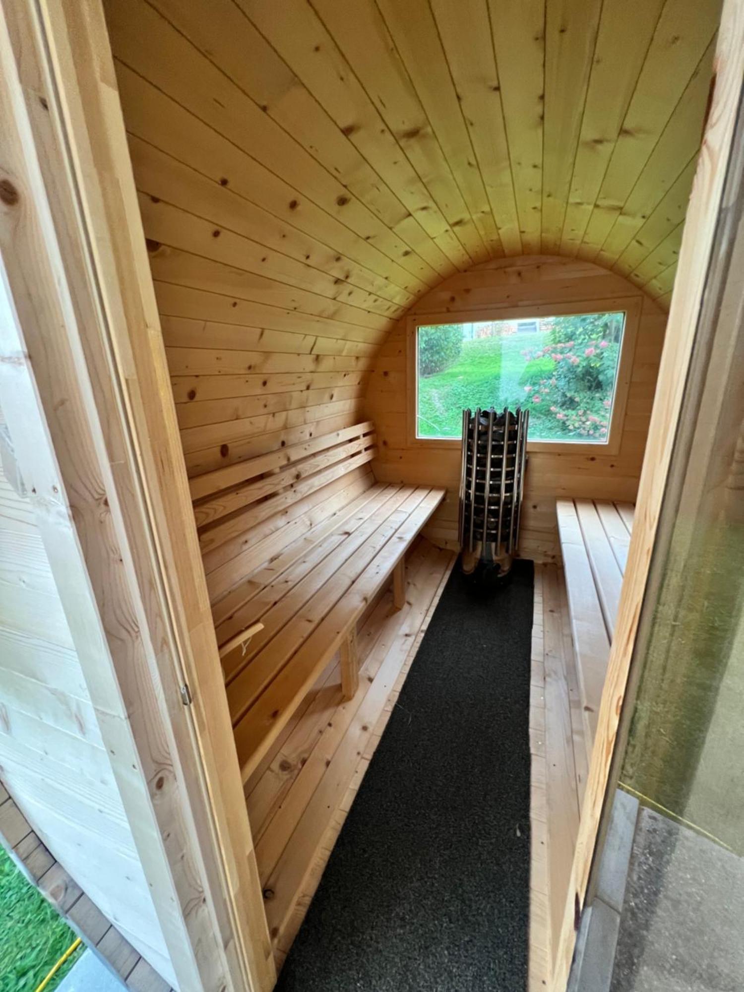 Ferienwohnung Gamsbock Panorama View Balkon, Gartensauna, Garten, Grillplatz Stumm Eksteriør billede